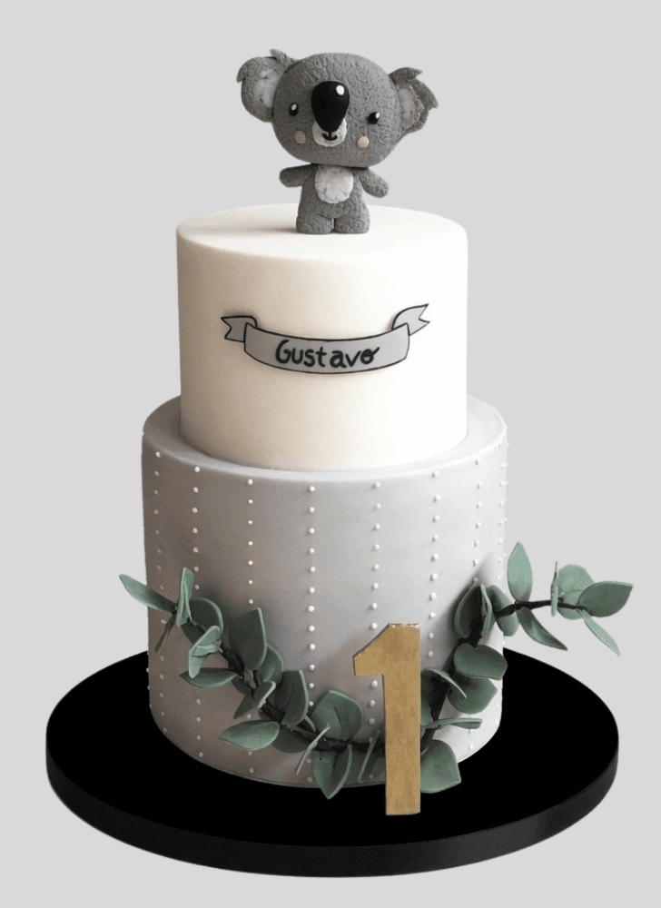 Radiant Koala Cake