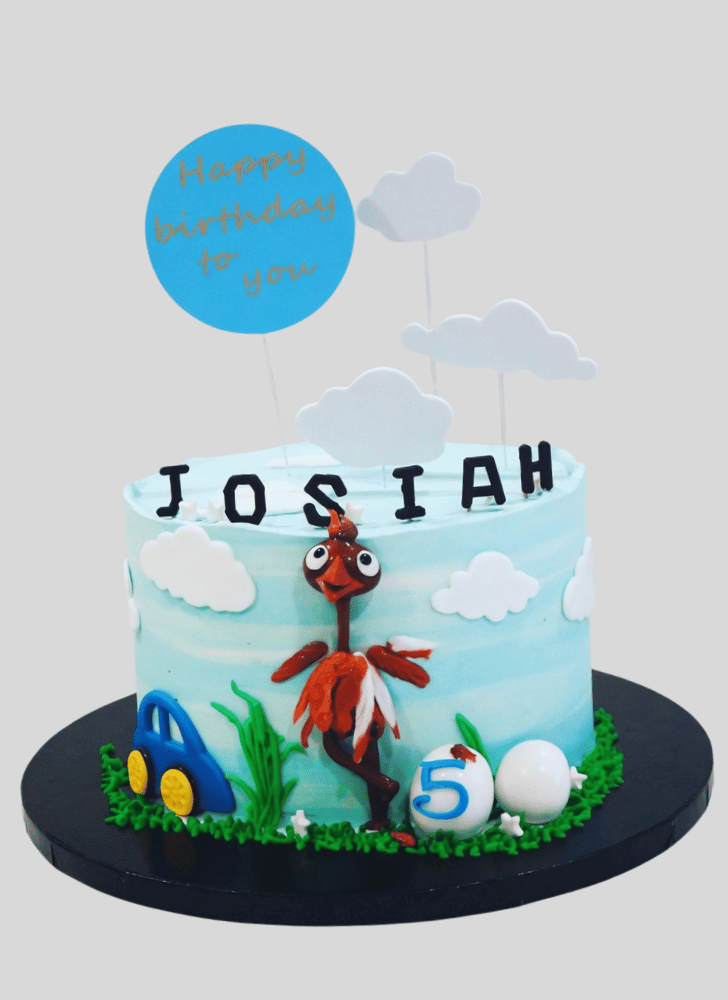 Beauteous Ostrich Cake