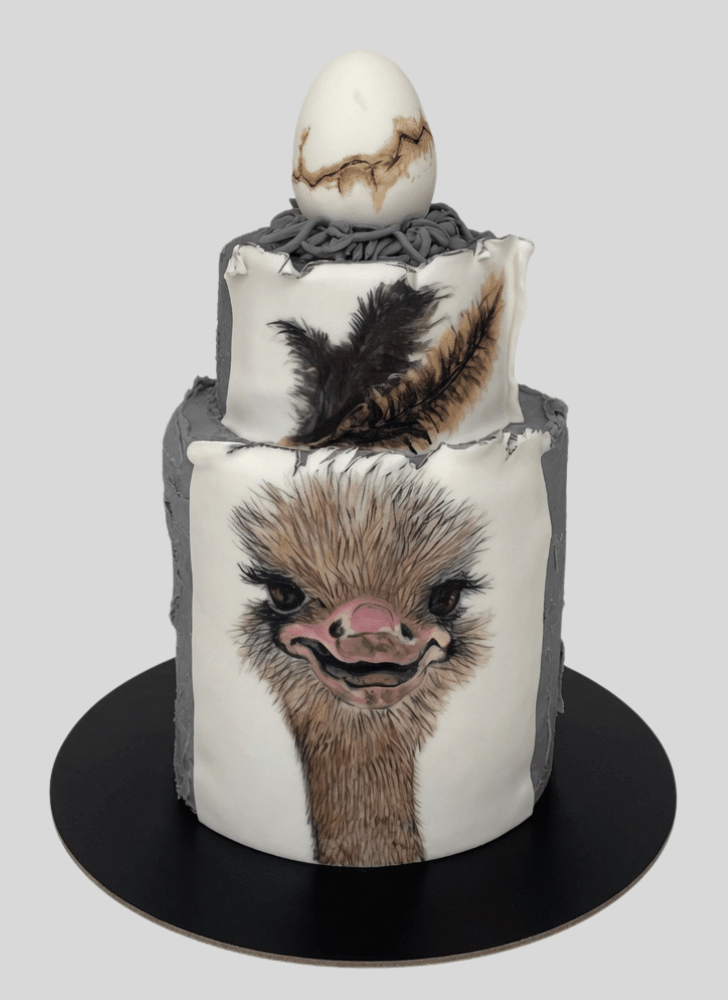 Bewitching Ostrich Cake