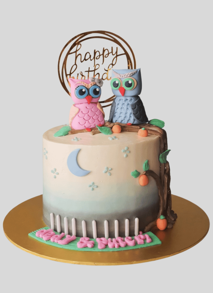 Magnificent Owl Cake
