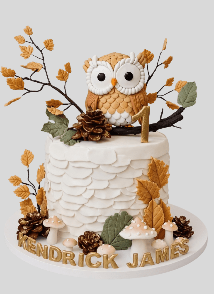 Slightly Owl Cake