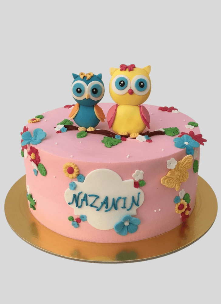 Splendid Owl Cake