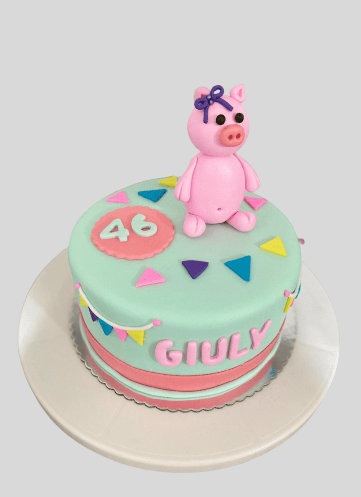 Appealing Pig Cake