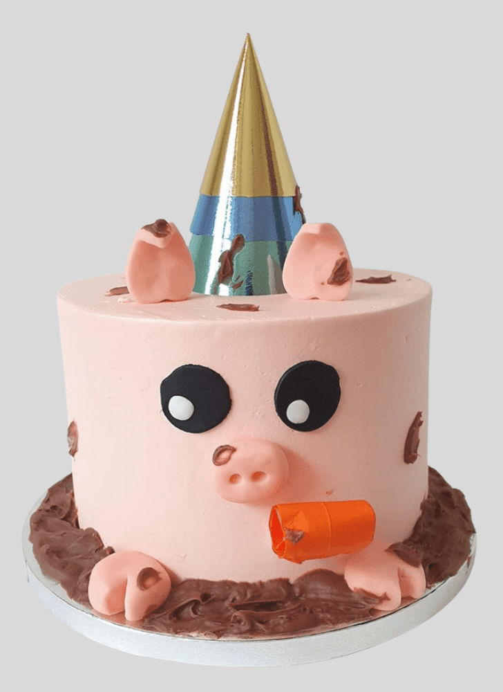 Beauteous Pig Cake