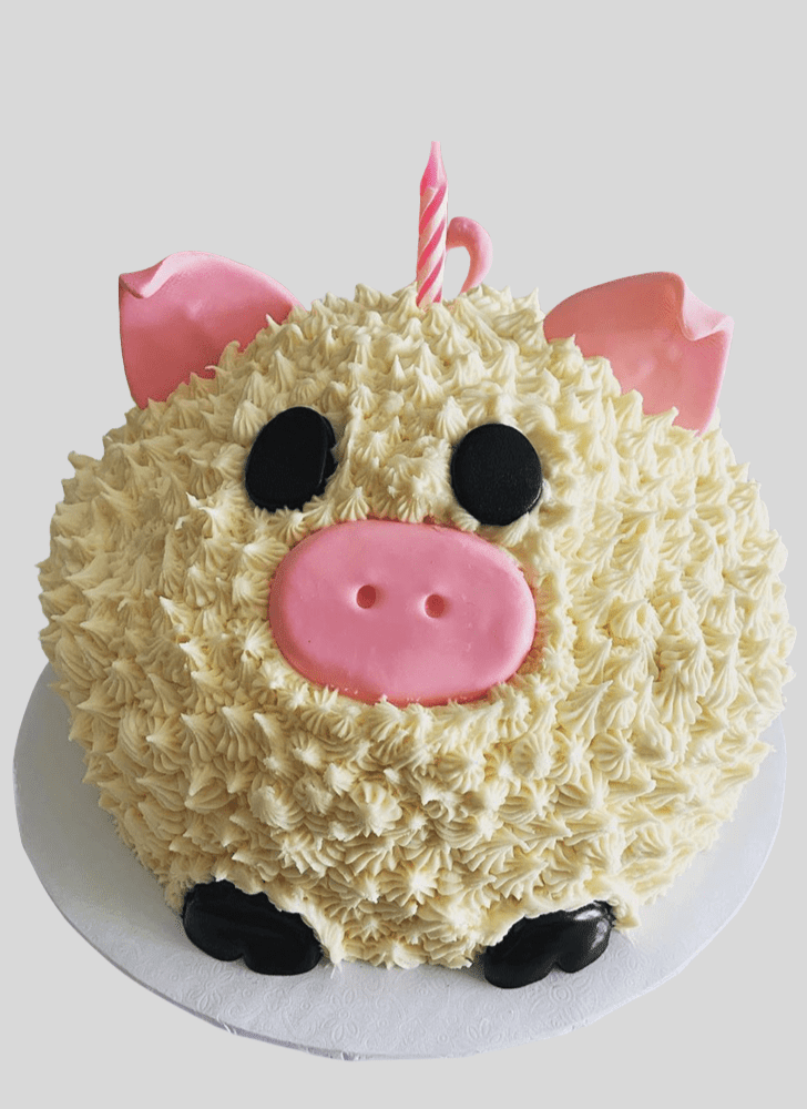Enthralling Pig Cake