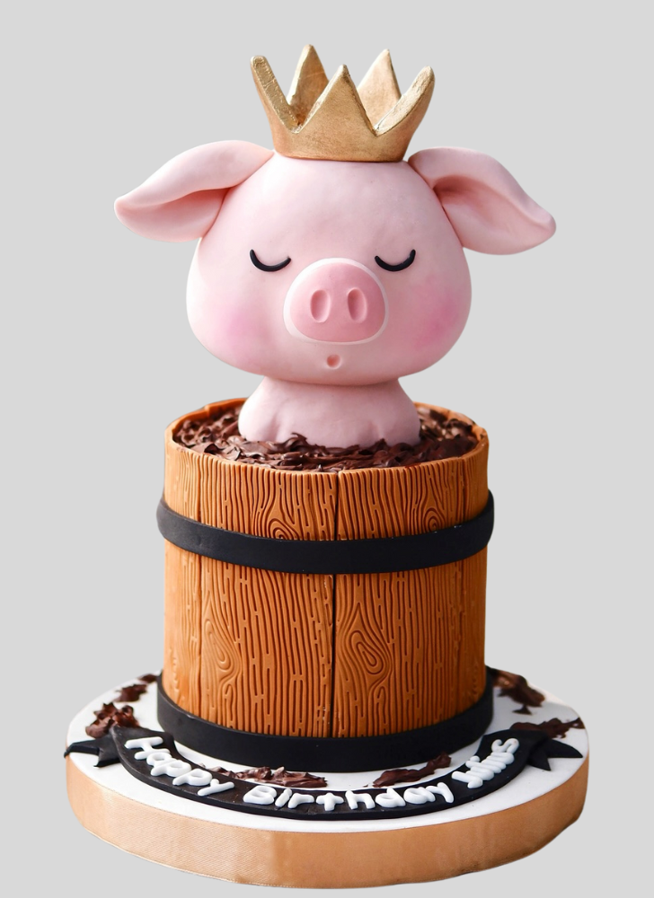 Mesmeric Pig Cake