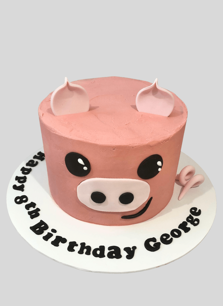 Pleasing Pig Cake