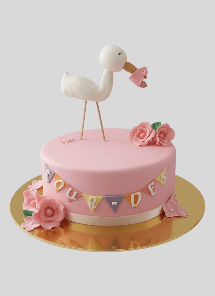 Divine Stork Cake