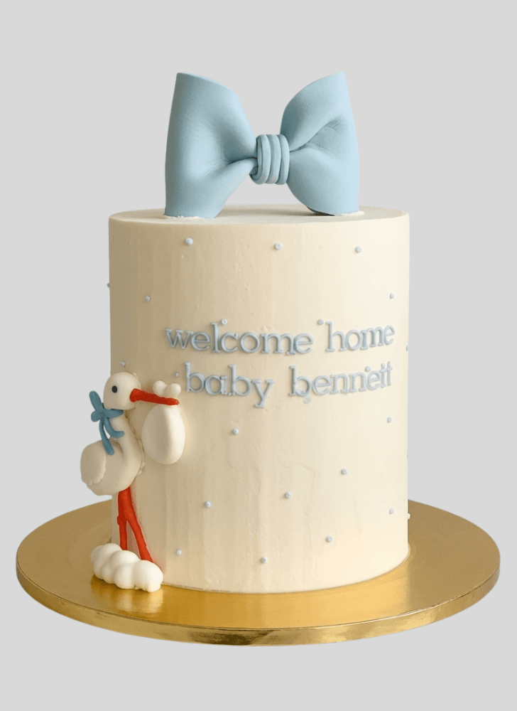 Enticing Stork Cake