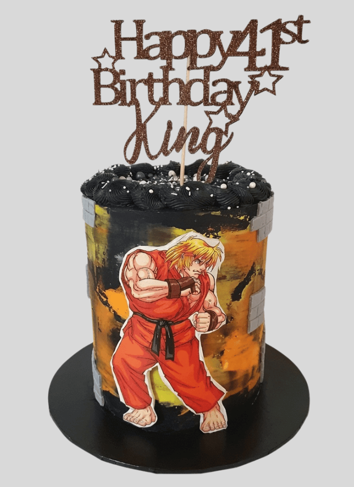Bewitching Street Fighter Cake
