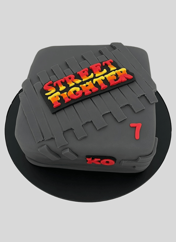 Dazzling Street Fighter Cake