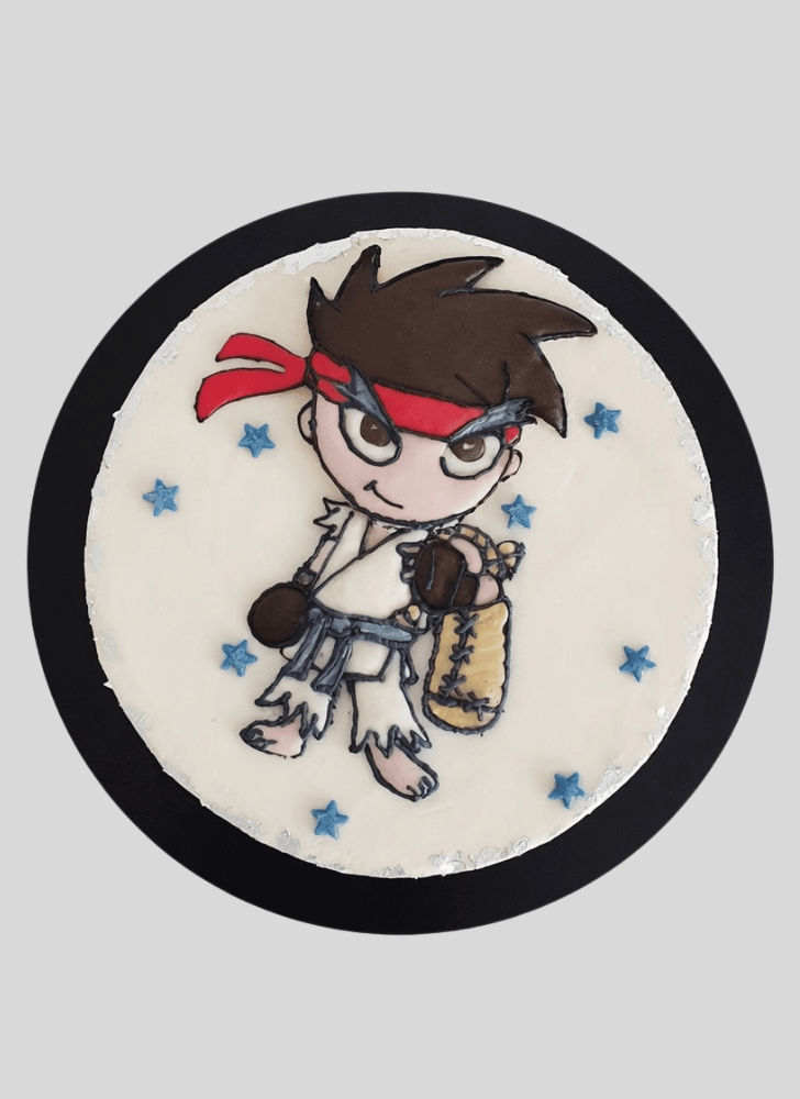 Divine Street Fighter Cake