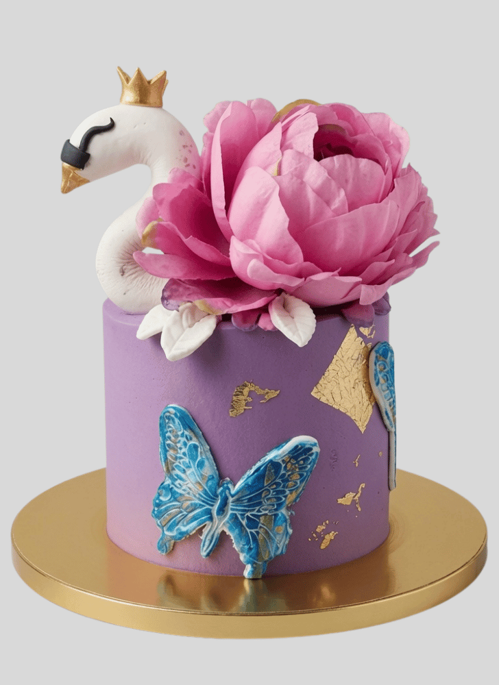 Ideal Swan Cake