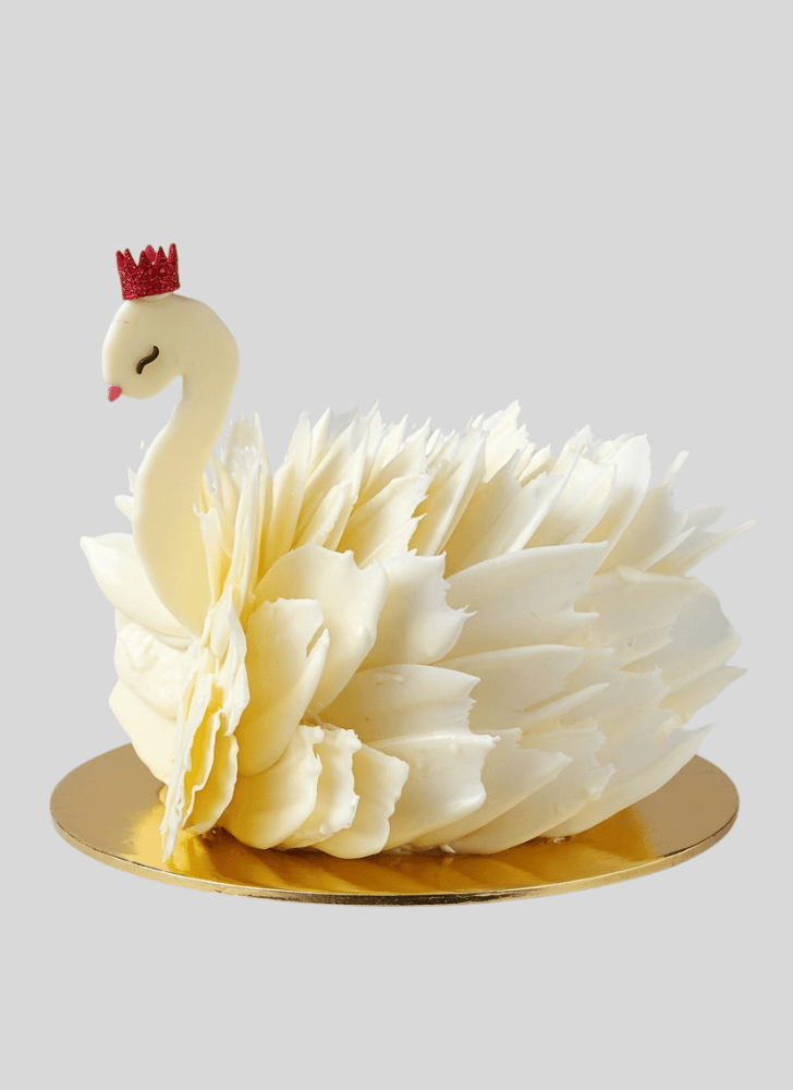 Magnetic Swan Cake