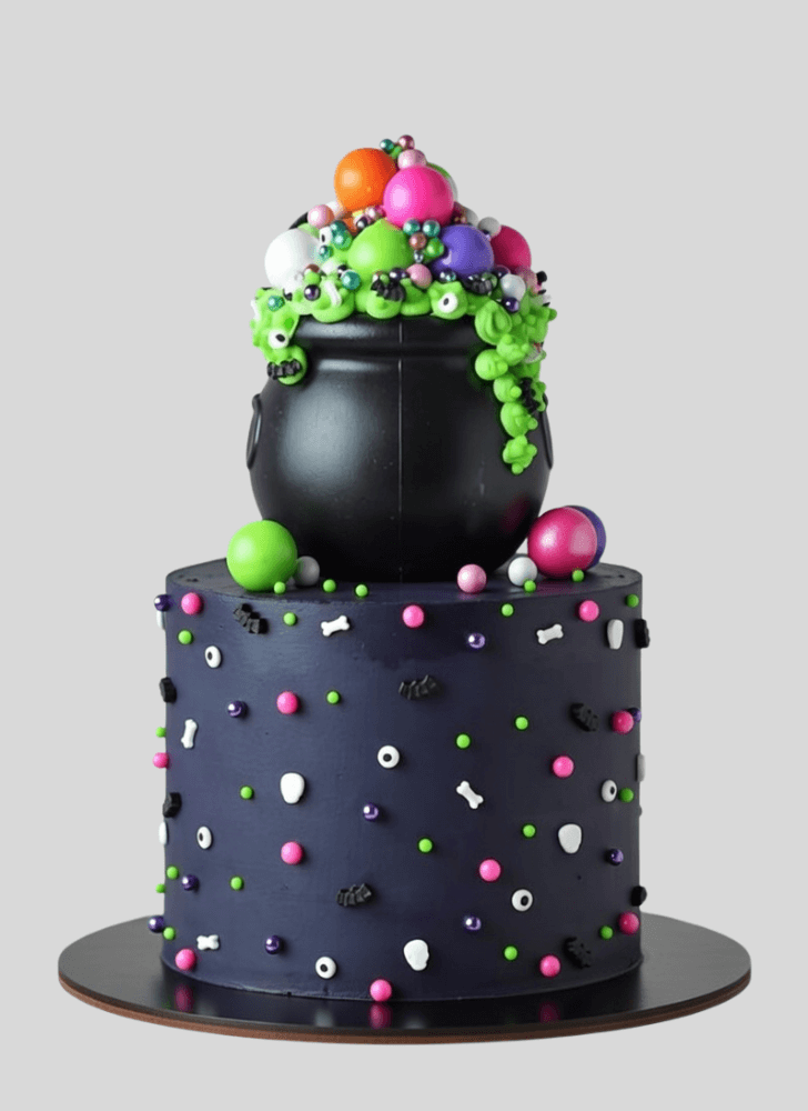 Adorable The Black Cauldron Cake