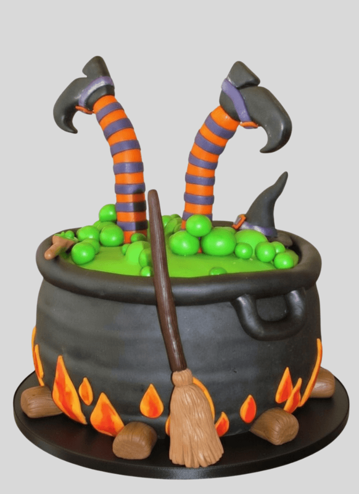 Angelic The Black Cauldron Cake