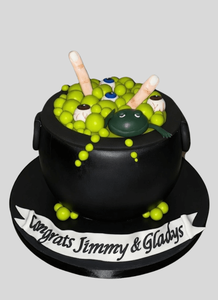 Captivating The Black Cauldron Cake