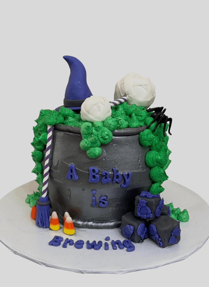 Enticing The Black Cauldron Cake