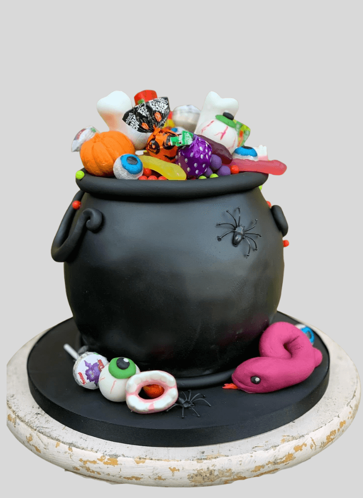 Excellent The Black Cauldron Cake