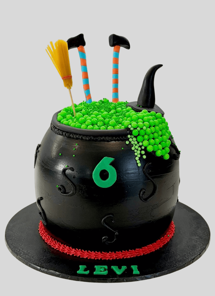 Exquisite The Black Cauldron Cake