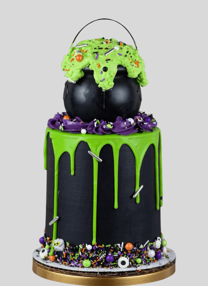 Fascinating The Black Cauldron Cake