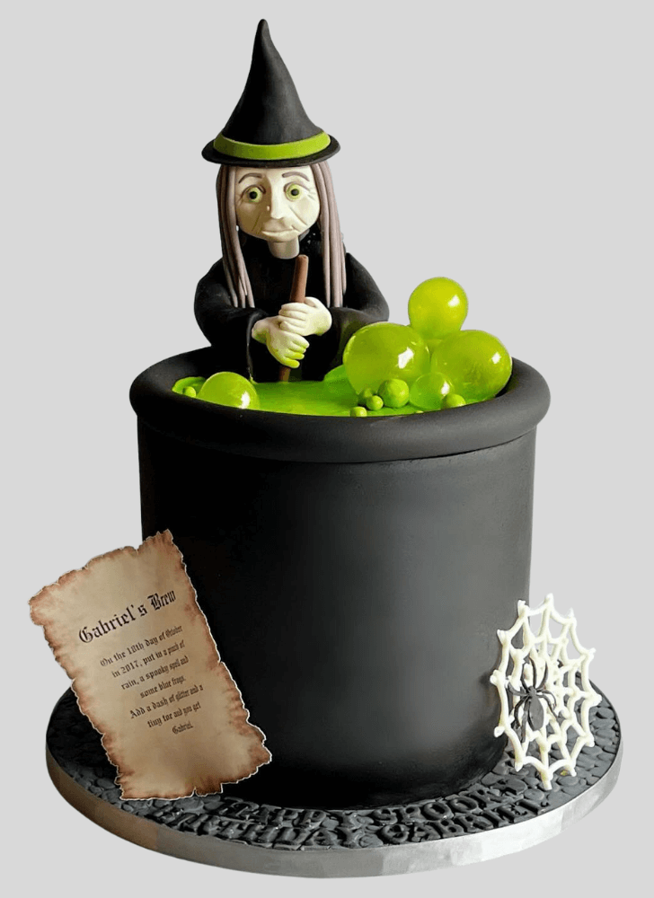Gorgeous The Black Cauldron Cake