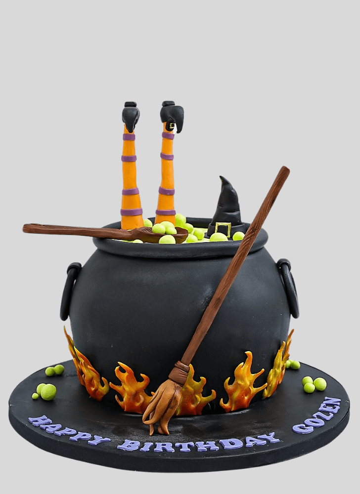 Graceful The Black Cauldron Cake