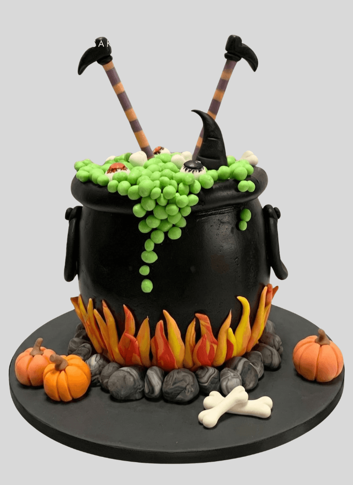 Mesmeric The Black Cauldron Cake