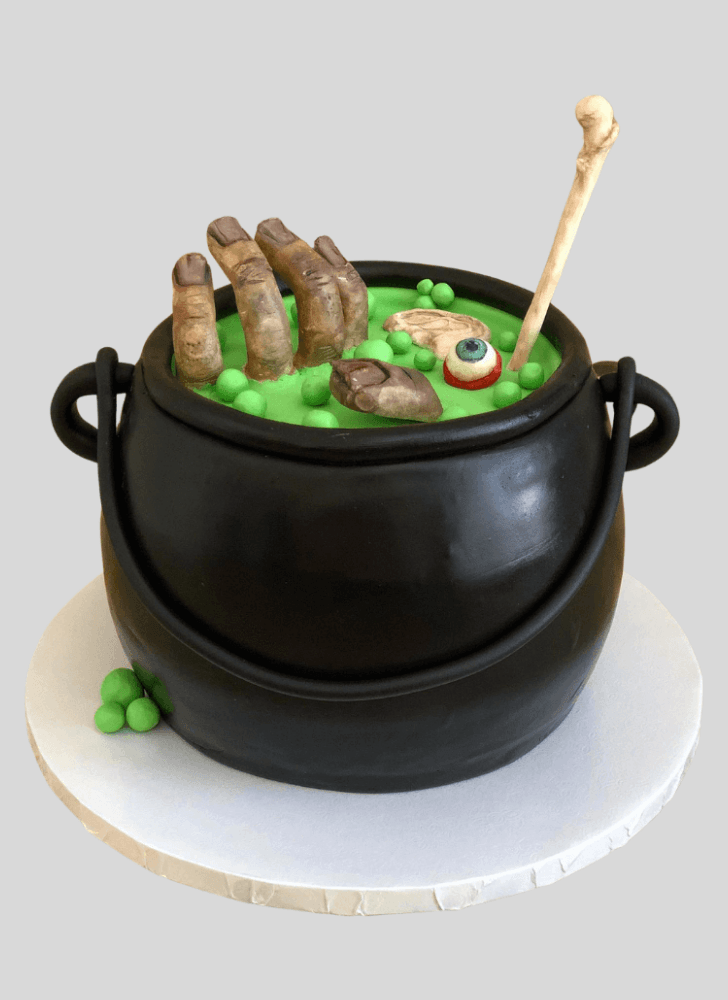 Pleasing The Black Cauldron Cake