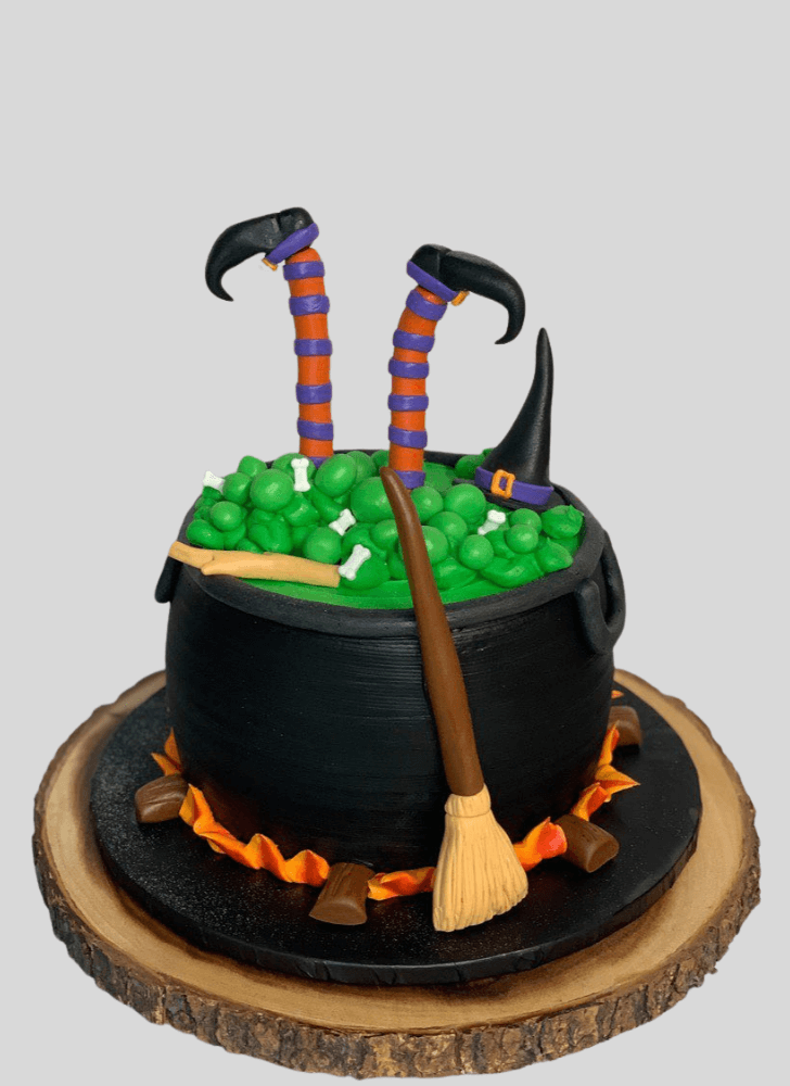 Ravishing The Black Cauldron Cake