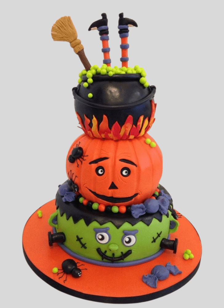 Slightly The Black Cauldron Cake