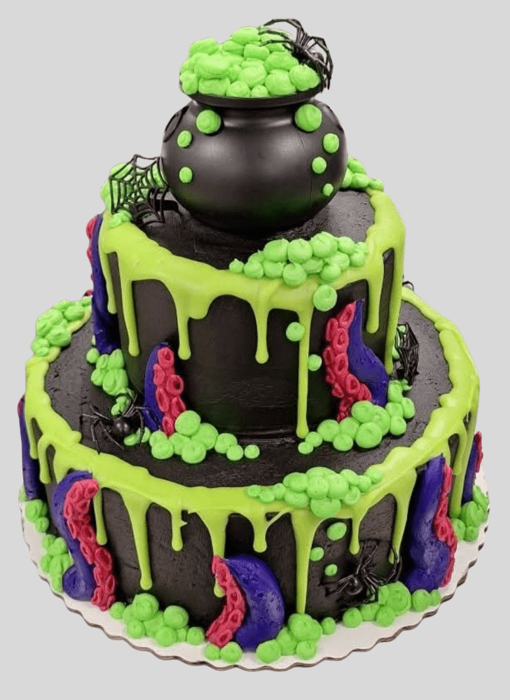 Superb The Black Cauldron Cake