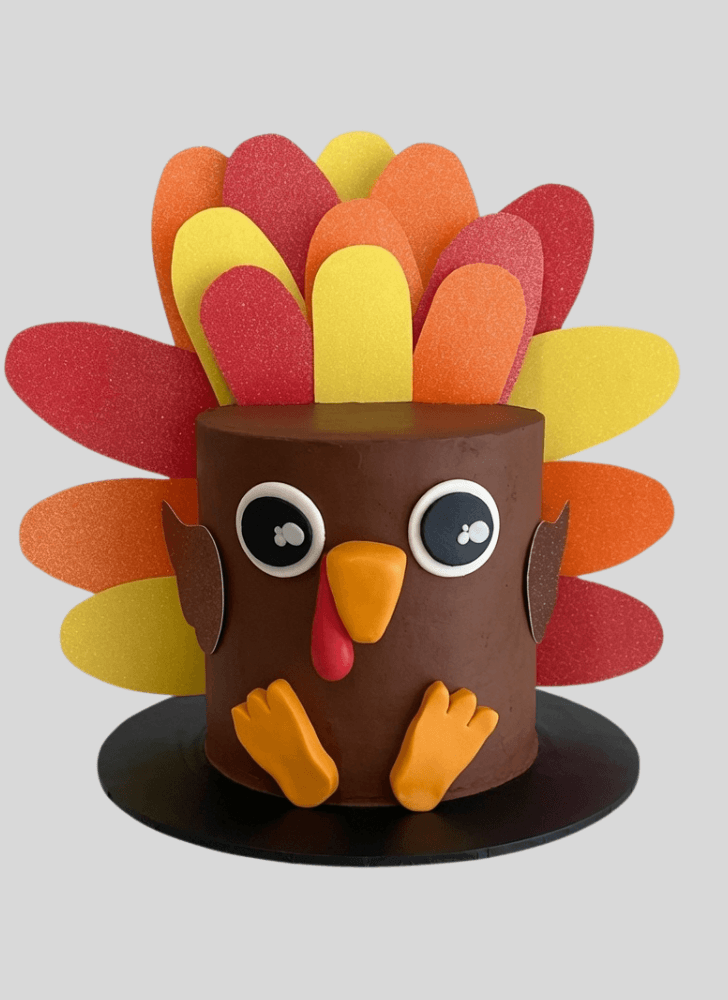 Captivating Turkey Cake