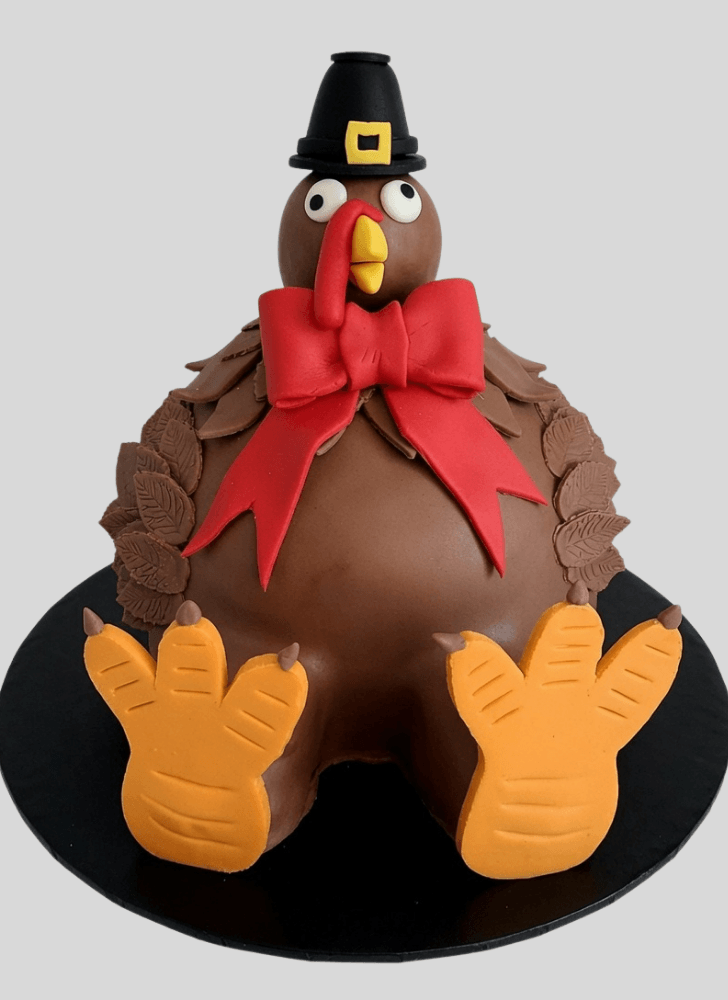 Charming Turkey Cake