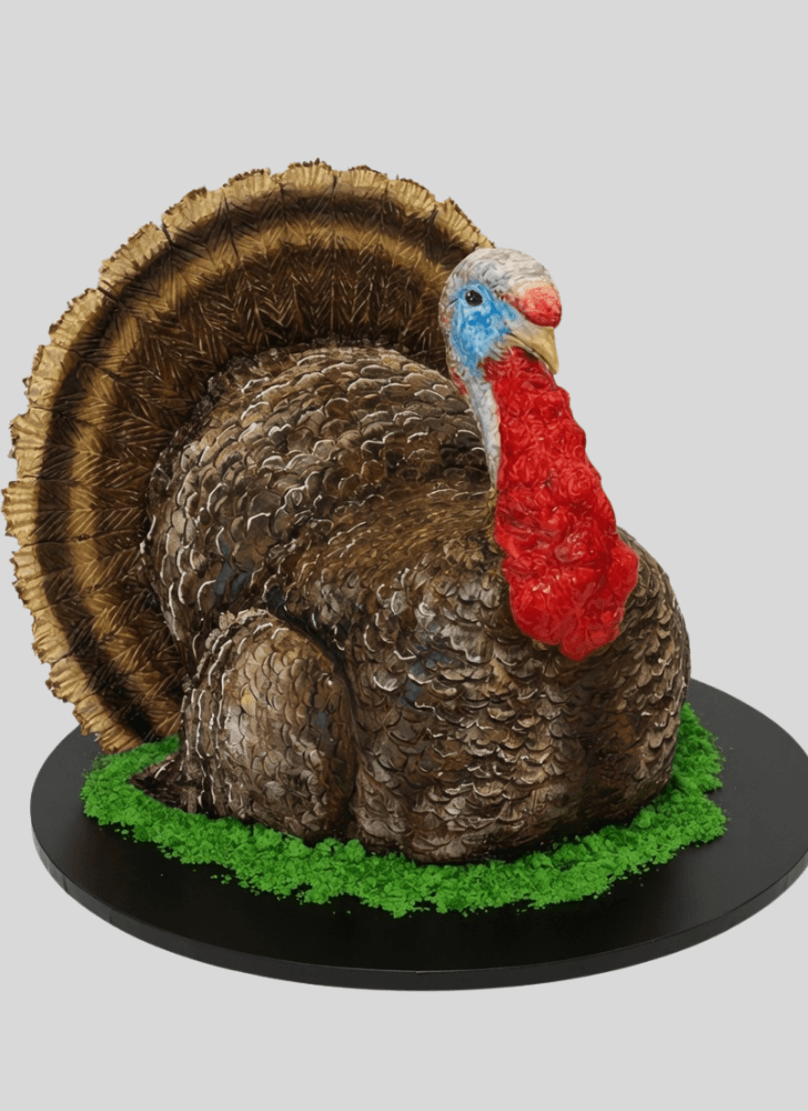 Classy Turkey Cake