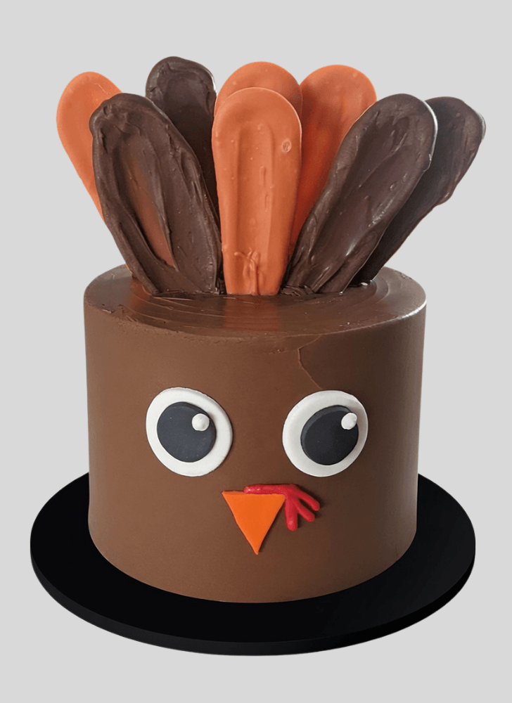 Cute Turkey Cake