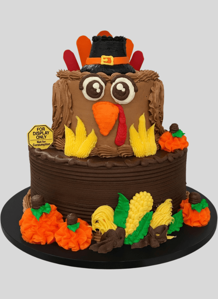 Delicate Turkey Cake