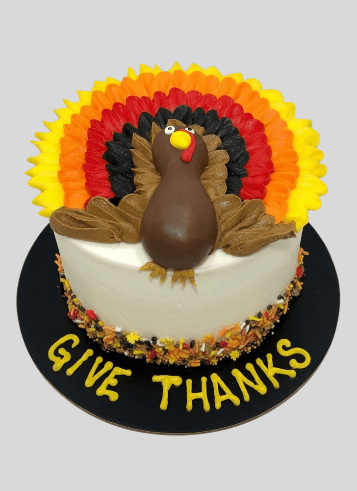 Divine Turkey Cake