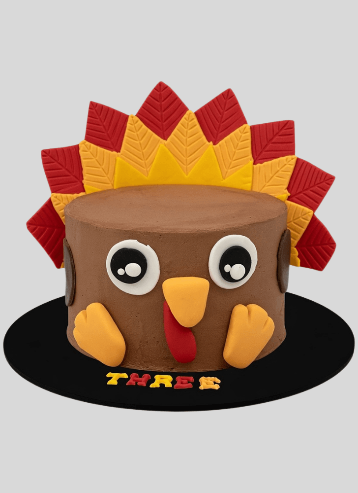 Enticing Turkey Cake