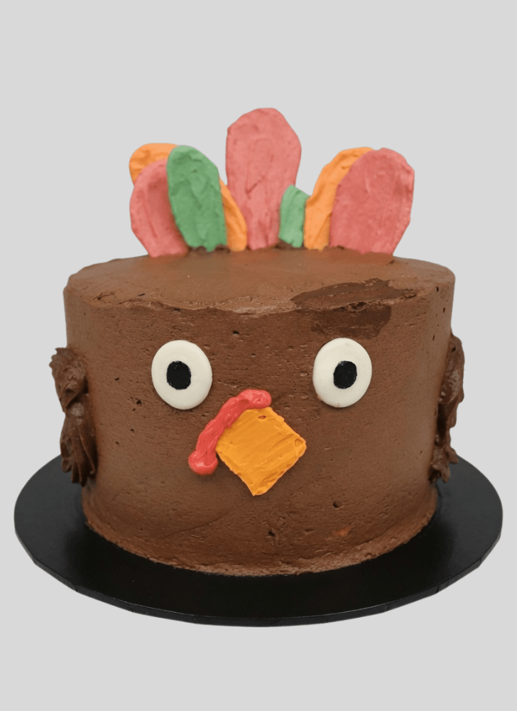 Exquisite Turkey Cake