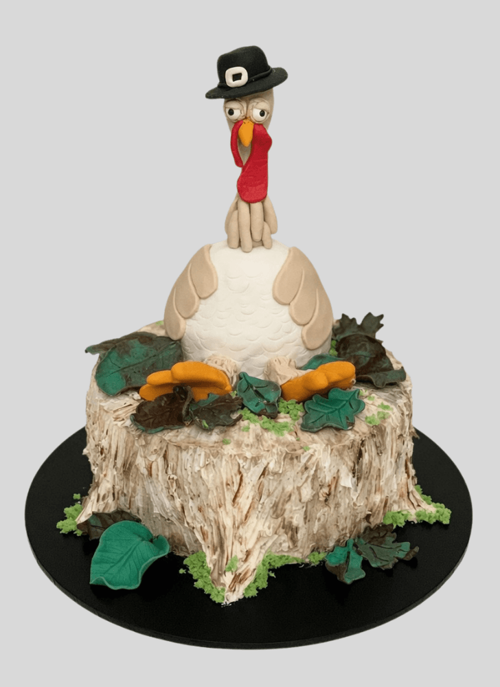 Good Looking Turkey Cake