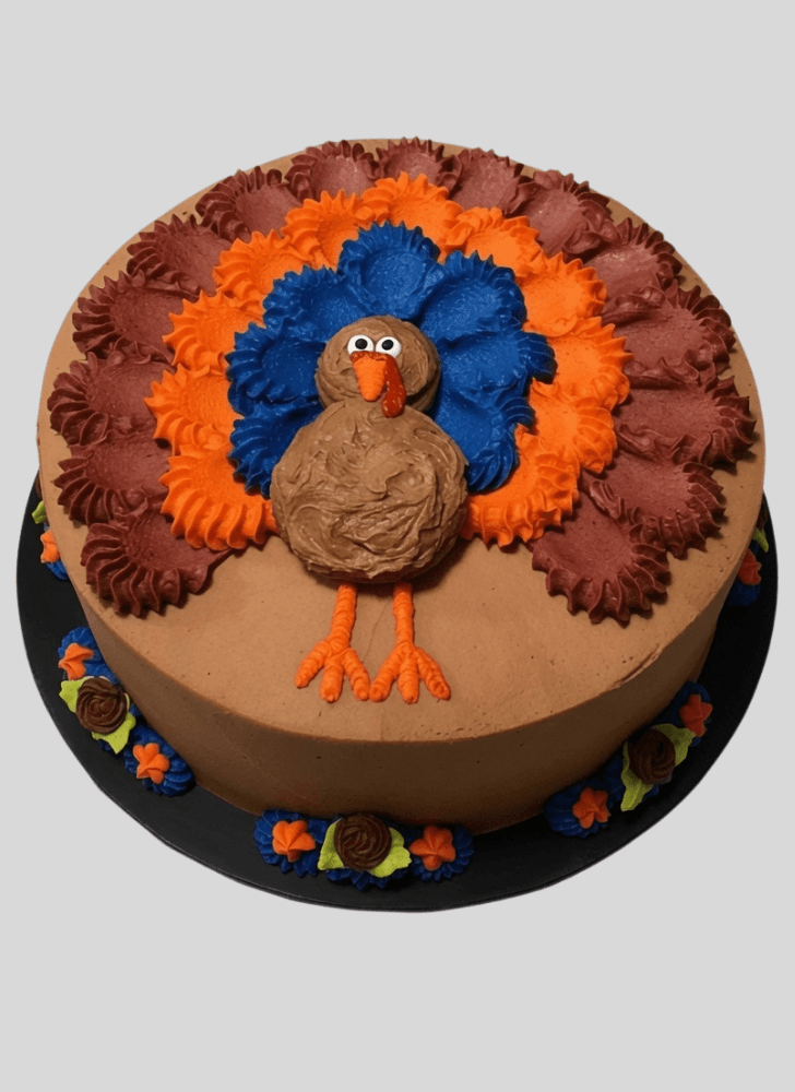 Gorgeous Turkey Cake