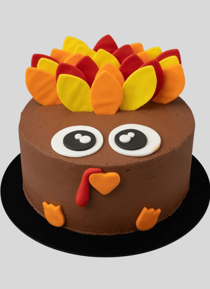 Marvelous Turkey Cake