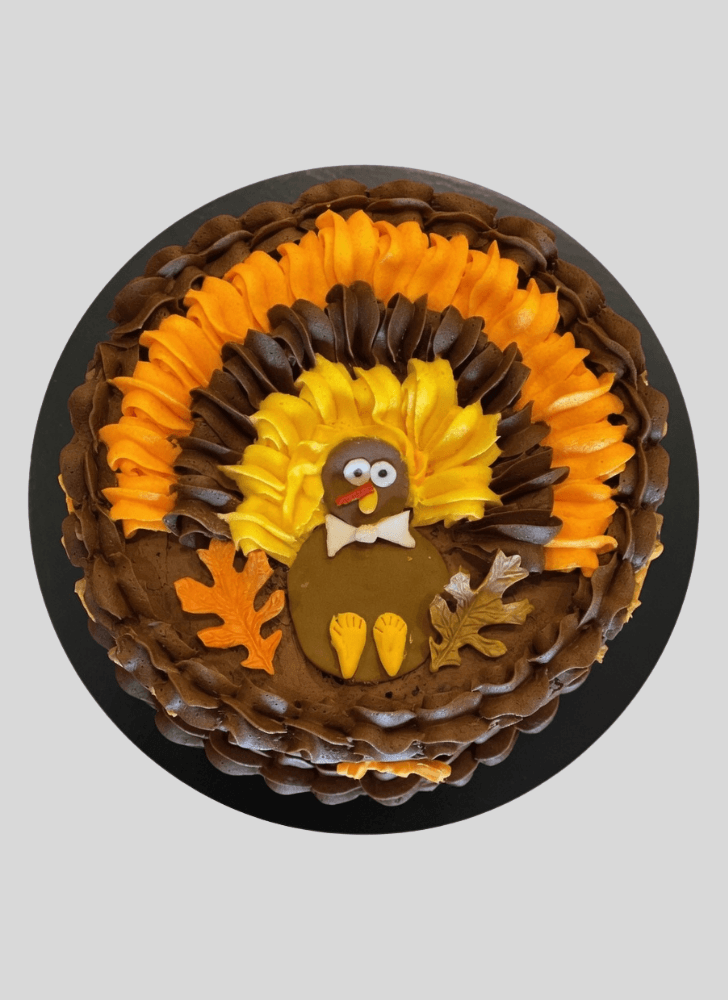 Mesmeric Turkey Cake
