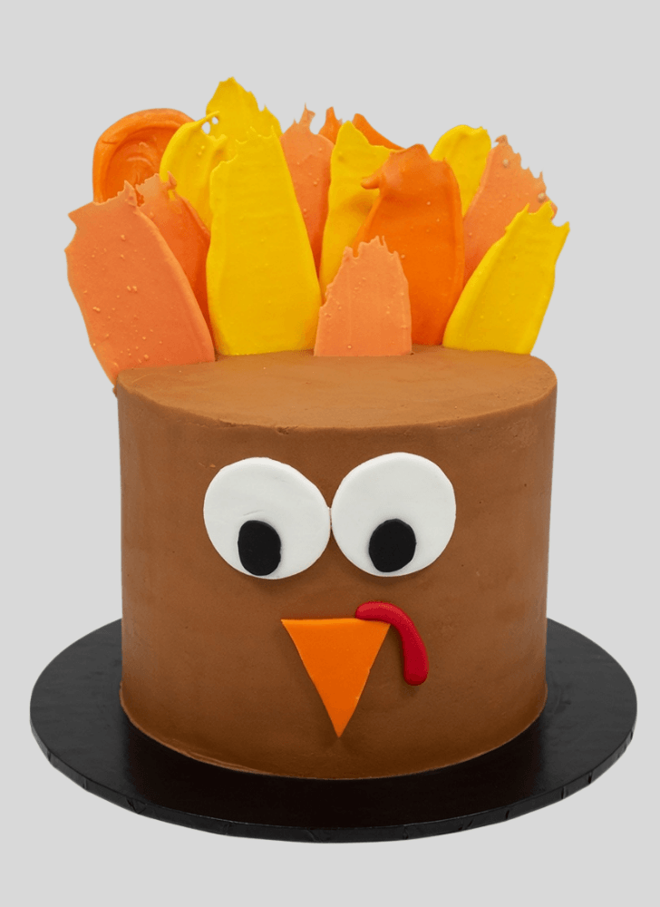 Pleasing Turkey Cake