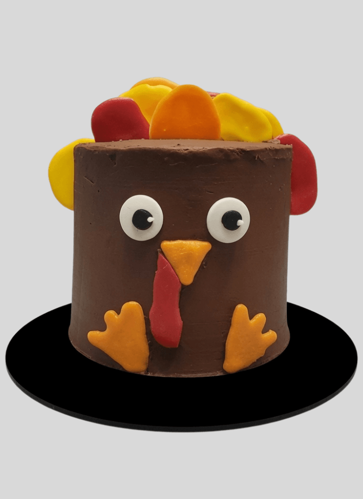 Ravishing Turkey Cake