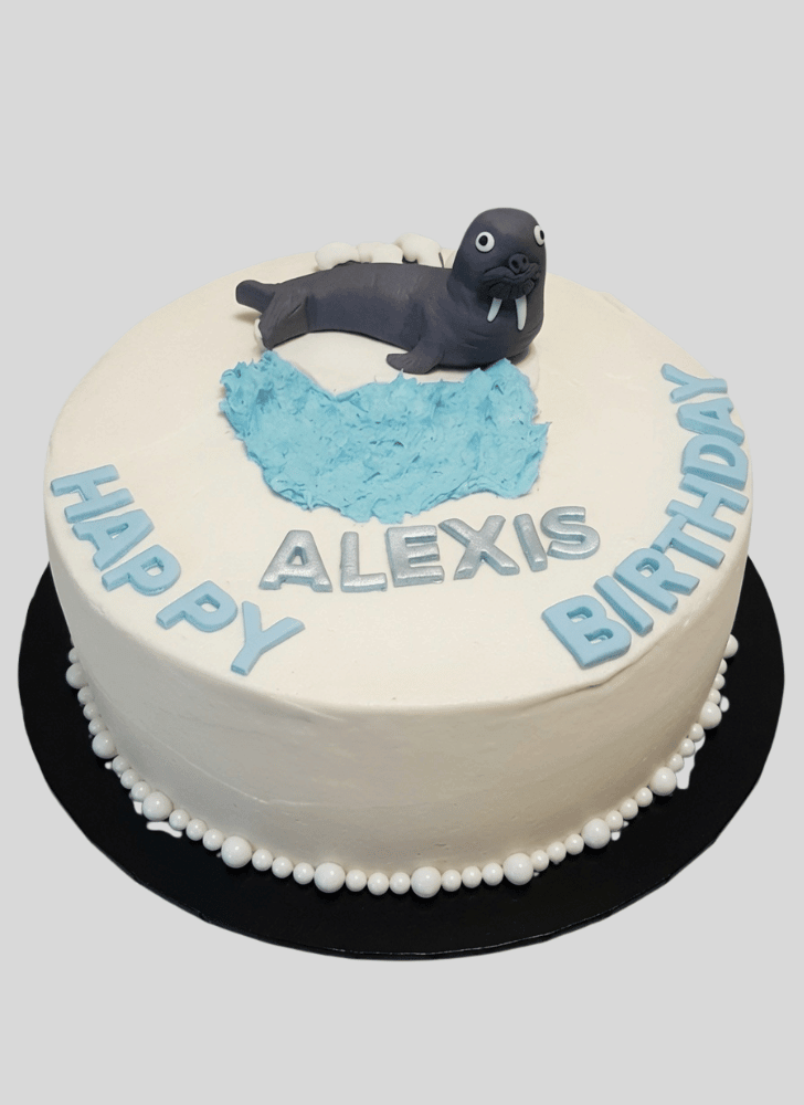 Bewitching Walrus Cake