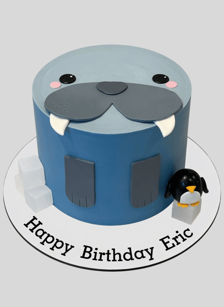Captivating Walrus Cake
