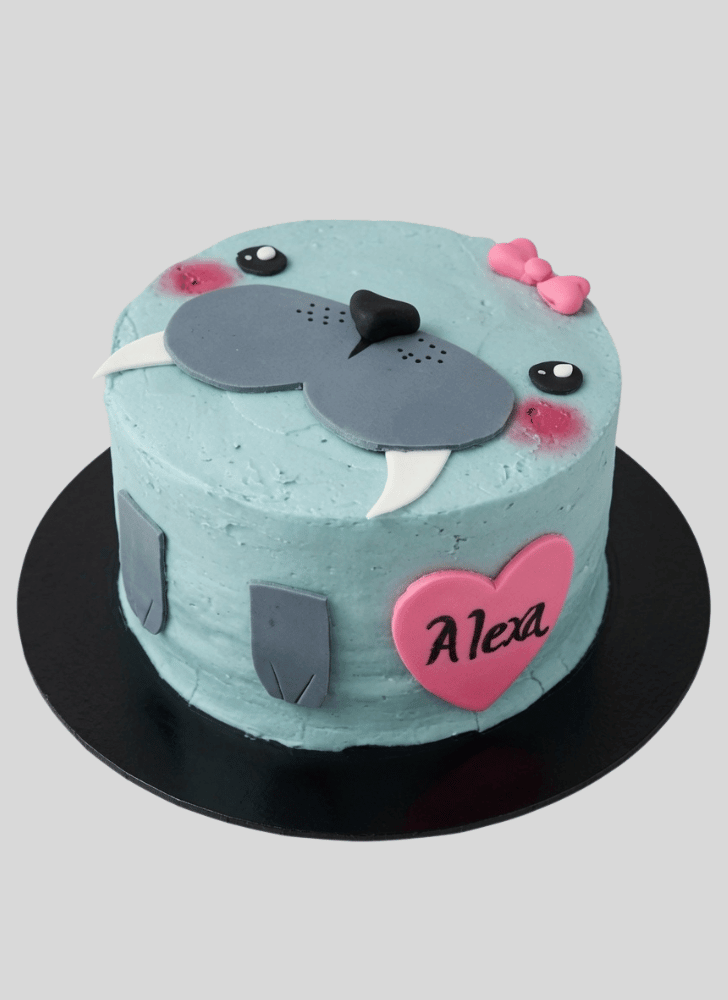 Classy Walrus Cake