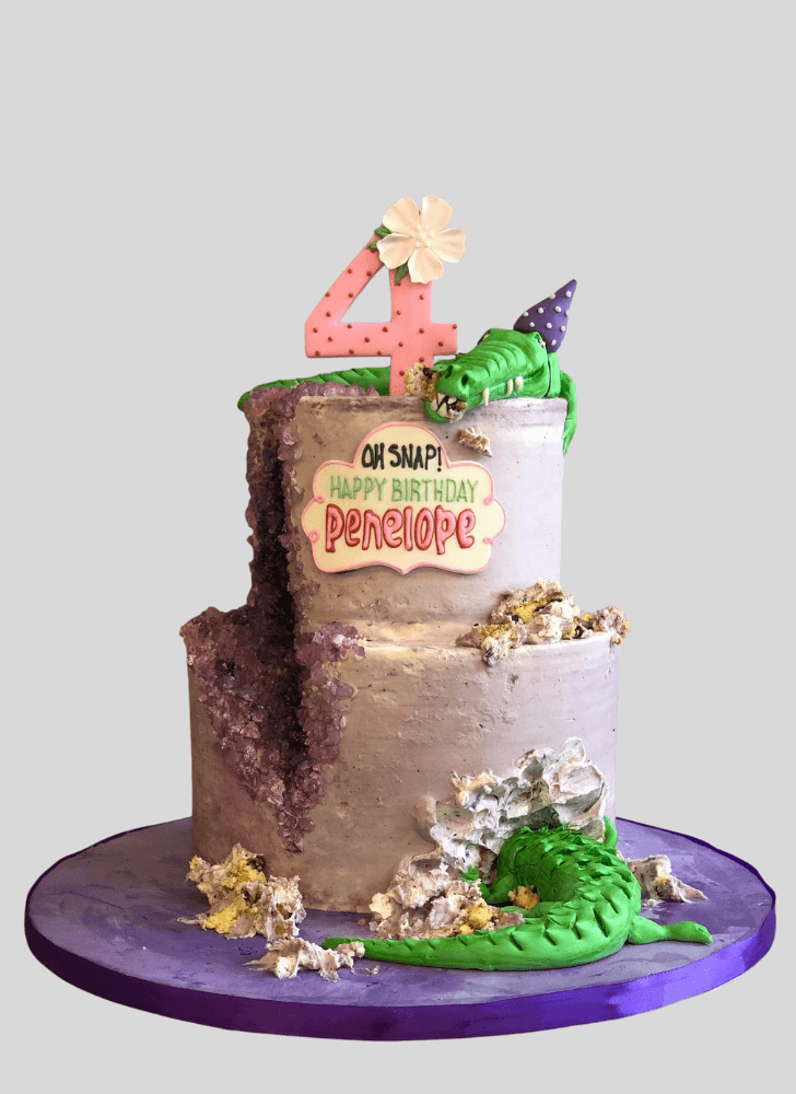 Refined Alligator Cake